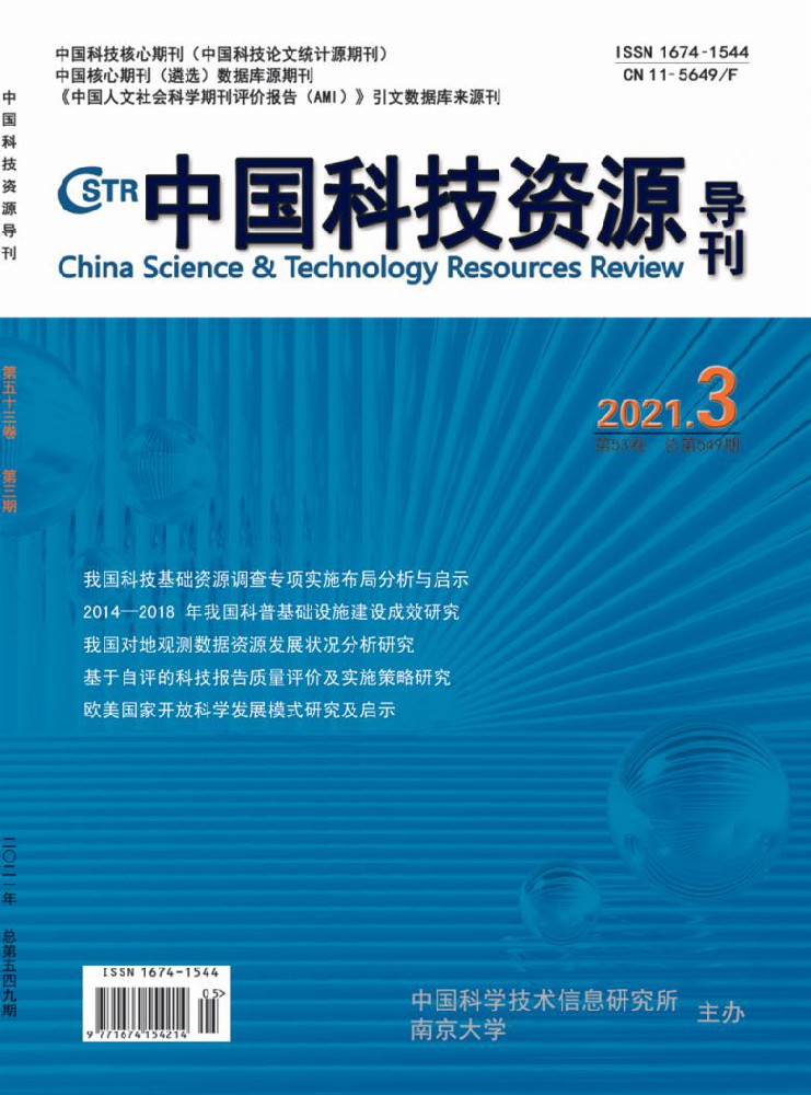 中國科技資源導刊雜志